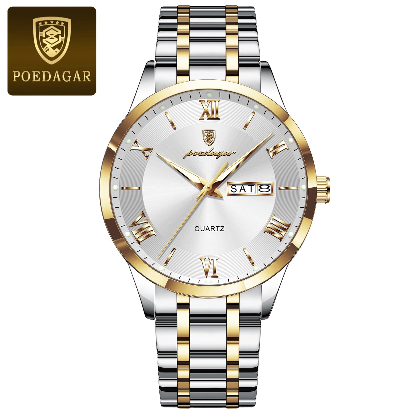 POEDAGAR Pegasus Withe & gold