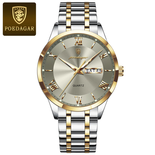 POEDAGAR Pegasus Grey& Gold