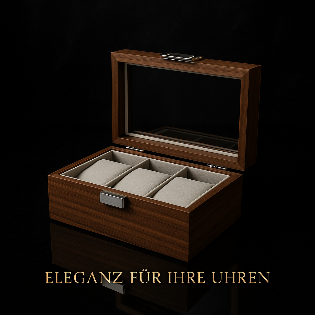 WELLZONE 3 Slots Uhrenbox