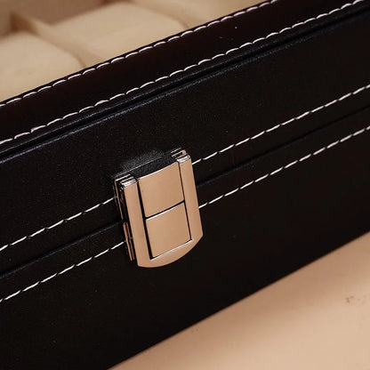 Uhrenbox aus PU-Leder 2-20 Plätze